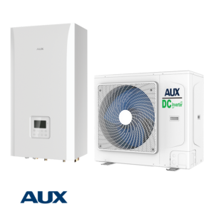 Aux EVO H 10 , 10 kW-os osztott hőszivattyú akcióban