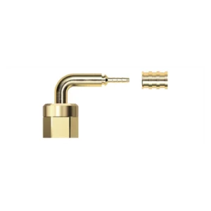 Gomax fitting KCA02C 1/4" könyök roppantógyűrűs DN2