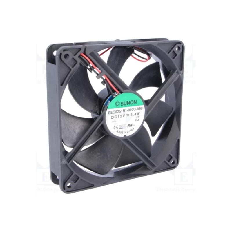 Ventilátor Sunon 120*120*25 12V EEC0251B1-A99