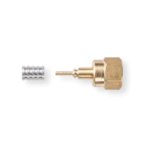 Refflex fitting vékony csőhöz 2mm egyenes 1/4"  hollanderes