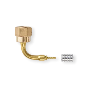 Refflex fitting vékony csőhöz 2mm könyök 1/4"  hollanderes