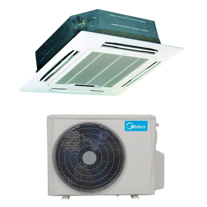 Midea MCD1X-48HRFN8-SP kazettás split ( 14,1 kW, breezeless funkcióval)