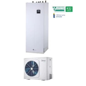 Midea MHA-V6W/D2N8-B-IWT M-thermal osztott hőszivattyú beépített 240l HMV tárolóval ( 6kW )