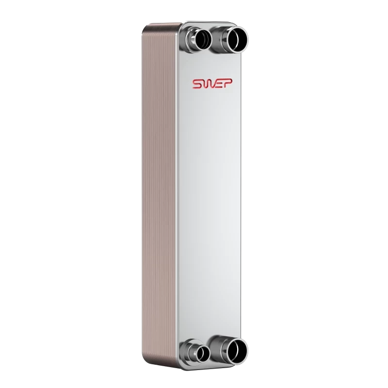 SWEP V80HX50/1P-SC-S 16+35.1+2X1 1/4 &28U lemezes hőcserélő