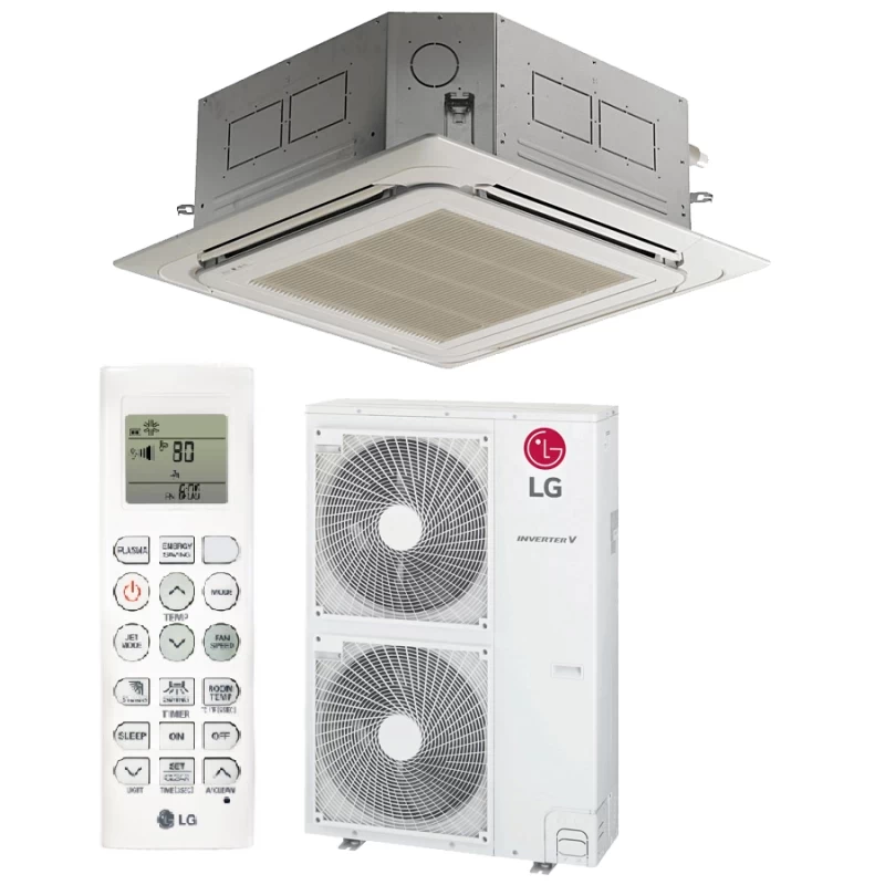 LG UT36FH/UUD3 High kazettás split infrás vezérlővel ( 10 KW, 3 fázisú)