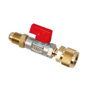 Csap R410A-hoz CA-1/2"-20UNF-R  4661139 (piros)