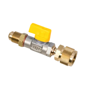 Csap R410A-hoz CA-1/2"-20UNF-Y  4661147 (sárga)