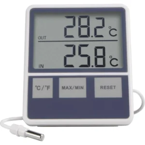Digitális külső-belső hőmérő Basetech 1678760 / 2522635