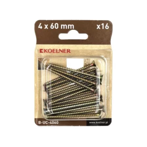 Forgácslapcsavar UC-4050 4,0x50mm 18db/csomag
