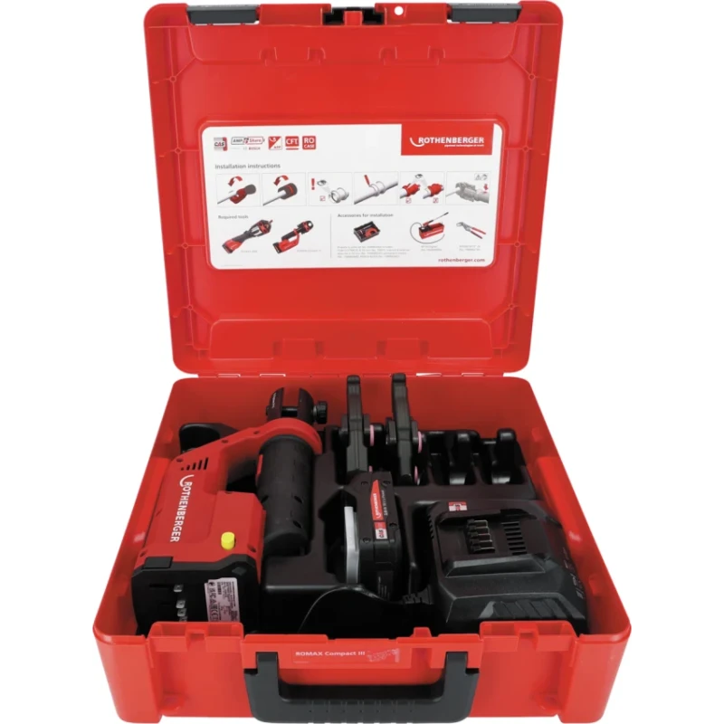 ROMAX Compact III présgép MaxiPro 1/4"-1.1/8" szerszám klt. 1000004286
