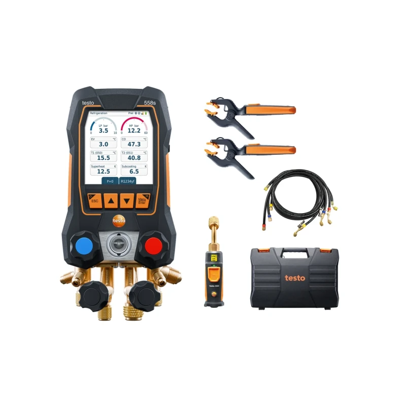 Testo 558s Okos vákuum szett tömlővel 0564 5583